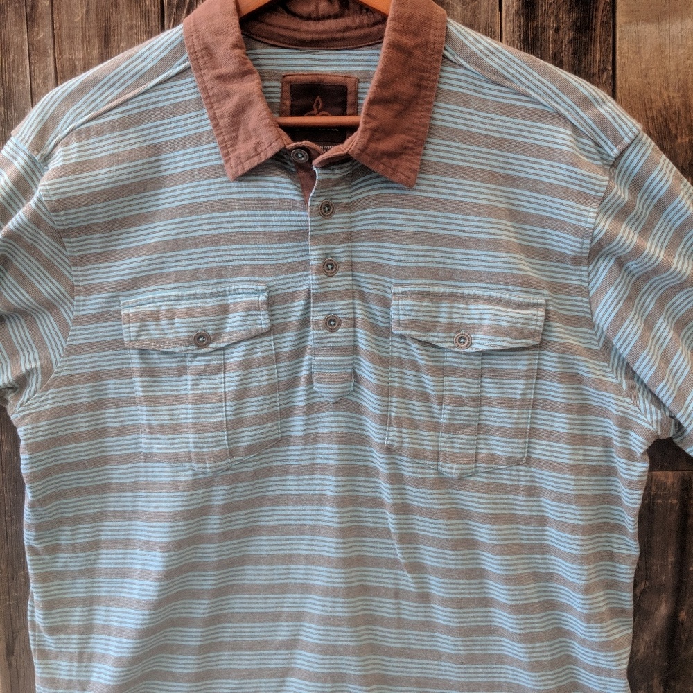 Prana Mens Polo shirt.